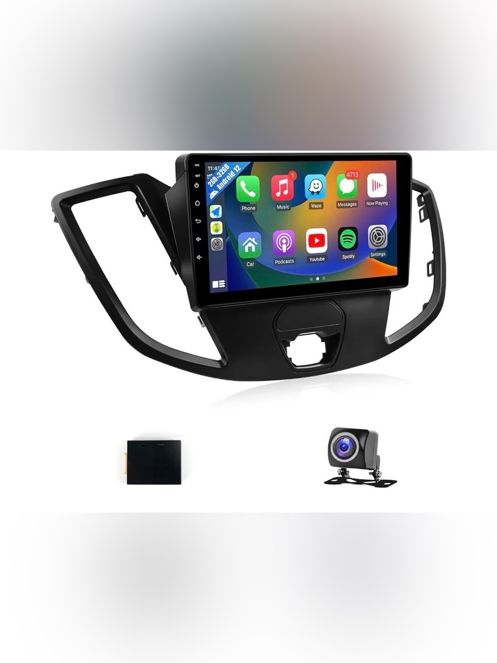 Leadfan Car Radio for Ford Transit 2013 2014 2015 2016 2017 2018 2019 Stereo
